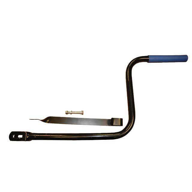 WINDING HANDLE - 356MM DROP - 480MM TO CRANK C/W PARKING HOOK JOST