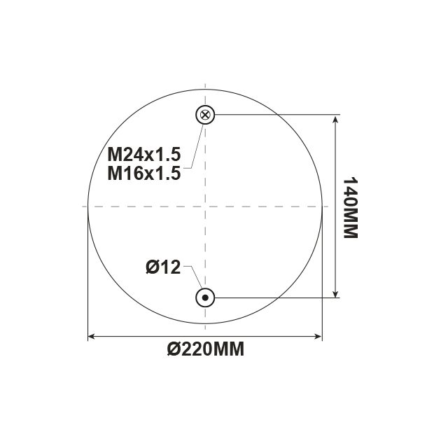 AIR SPRING ASSEMBLY (ASK054) STEEL PISTON VOLVO RENAULT photo 2