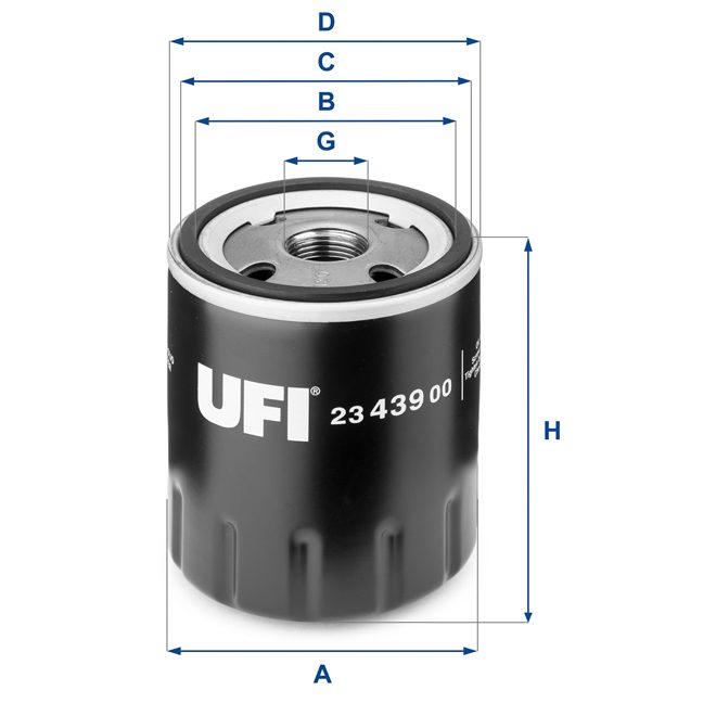 UFI OIL SPIN ON FILTER photo 2