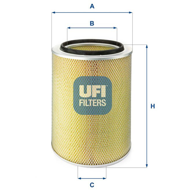 UFI AIR FILTER 27 092 00 photo 2