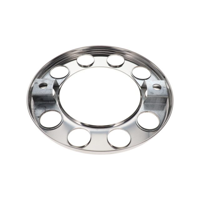STAINLESS STEEL WHEEL TRIM 22.5IN (25mm MOUNT HOLES) HOLLOW TYPE photo 2