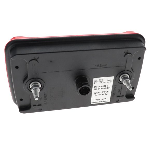 Aspoeck Multiled III Rear Light RH 7 Pin Amp photo 3