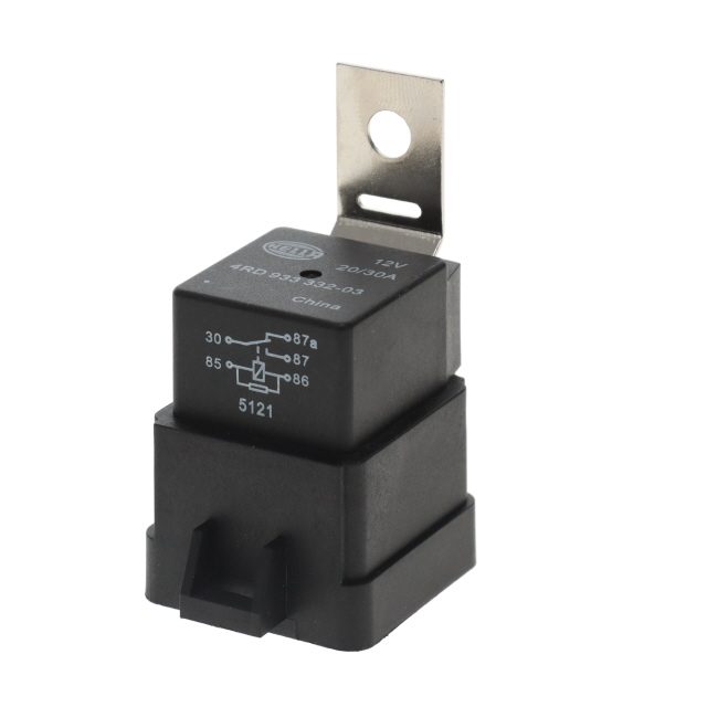 HELLA 12V 30/40A RELAY WITH RESISTOR