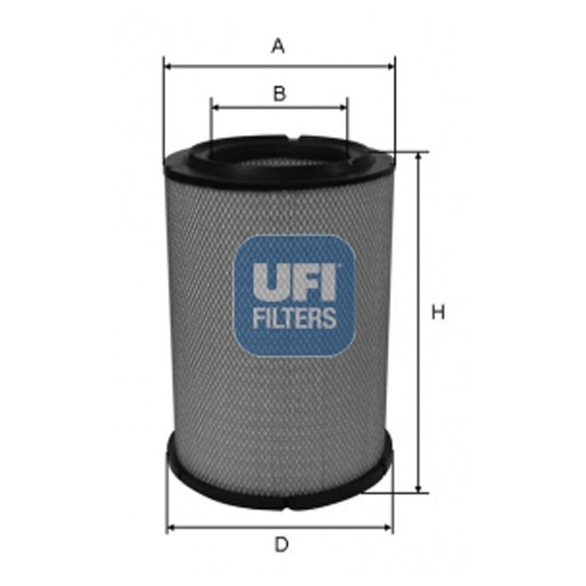 UFI AIR FILTER 27 A25 00
