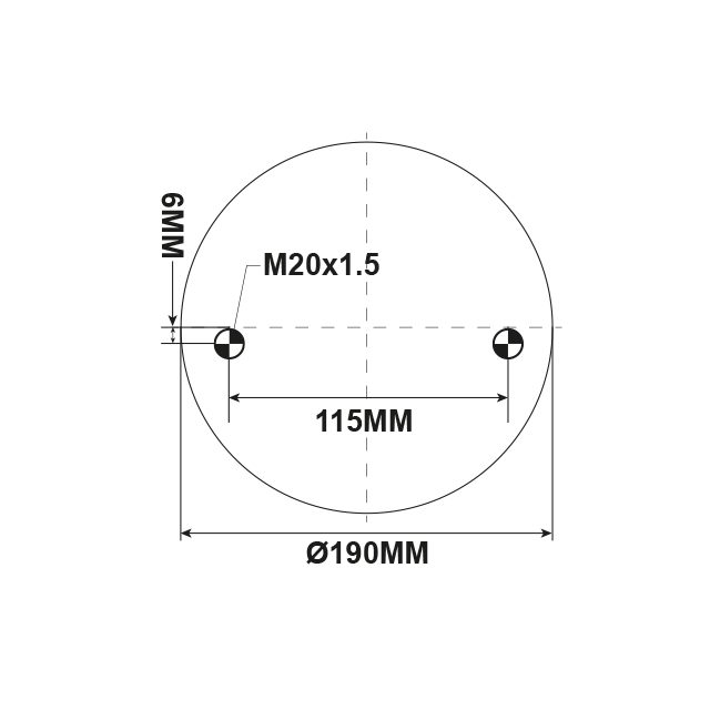 AIR SPRING ASSEMBLY (TBA) STEEL PISTON VOSS232  MERCEDES photo 3