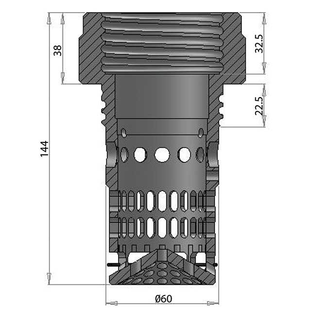 Anti Syphon Device 60mm - Screw Style photo 4