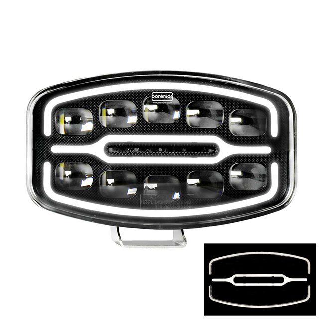 BOREMAN FULL LED SPOT LAMP 10-30V 2200 LUMENS photo 3