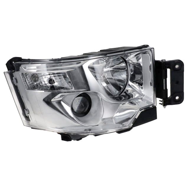 Chrome Headlamp RH - Halogen with BULB DRL to suit Renault T