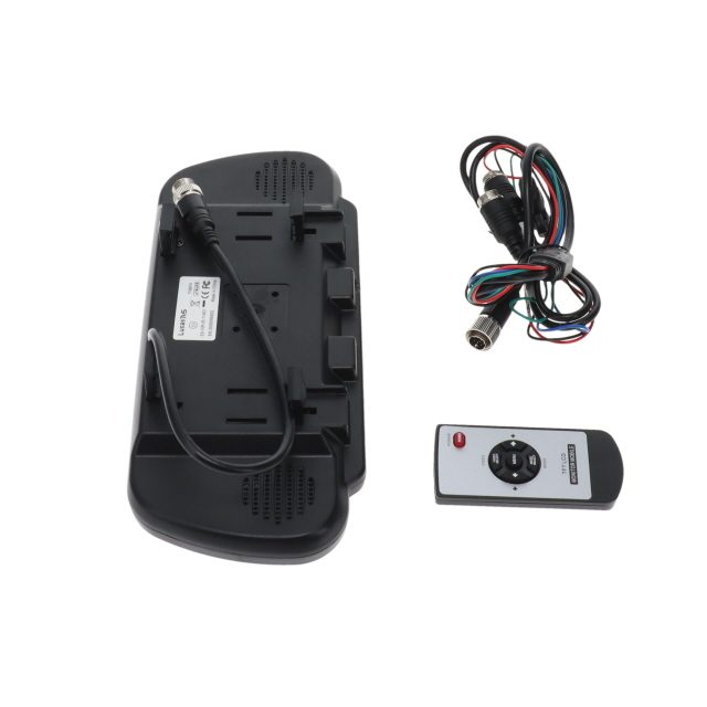 Mirror Monitor Clip On - 7", 2 Channel, 12-24v photo 4