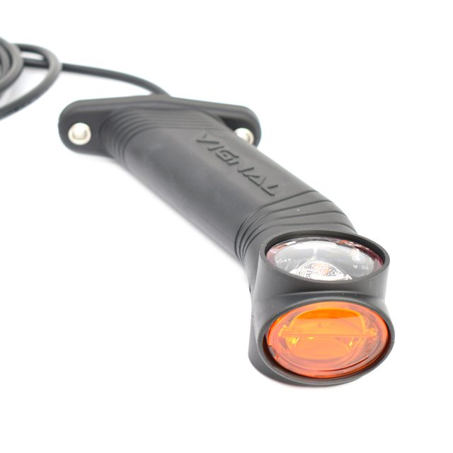 OUTLINE END MARKER LAMP LH LED DX BARE CABLE 1700MM 12/24V photo 2