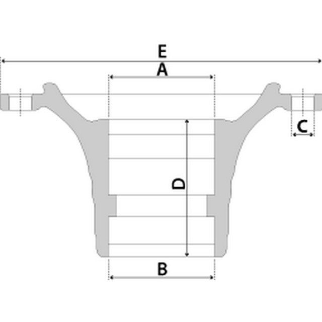 HUB C/W BEARINGS REAR AXLE photo 3