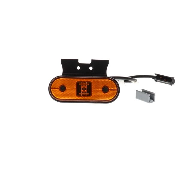 UNIPOINT 1 LED SML 0.5M P&R 90° BACK 24V