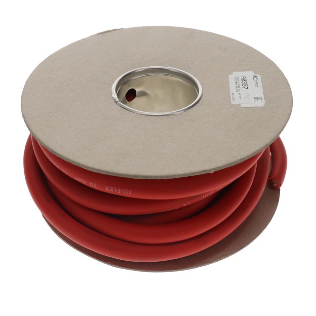 Extra Flexible Red 10m Battery Cable 70mm