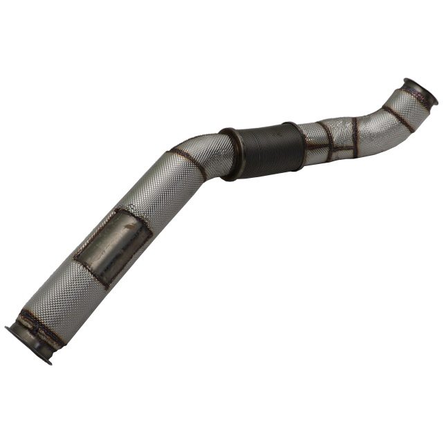 FRONT PIPE WITH FLEX TO SUIT VOLVO E6