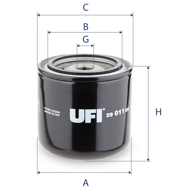UFI COOLANT FILTER photo 2