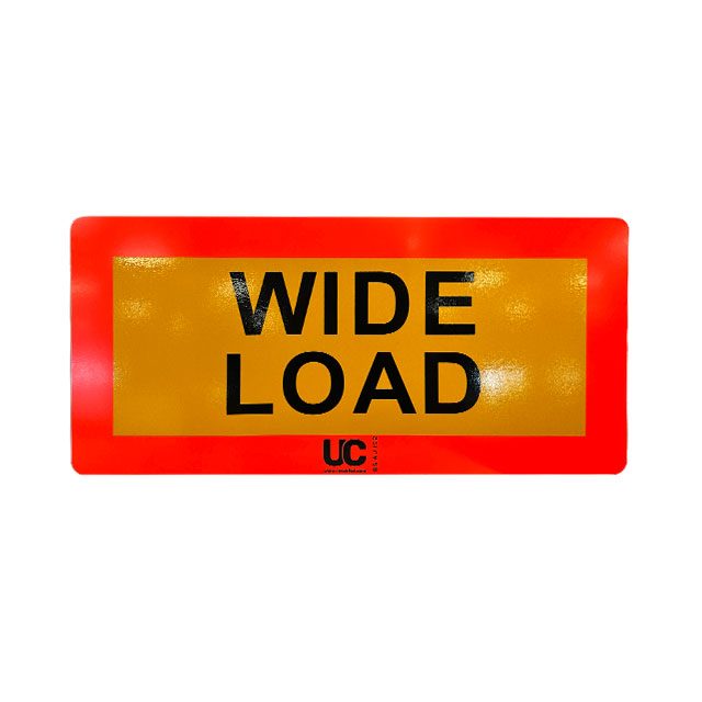 MARKER BOARD BSAU152 (TYPE 5) PAIR YELLOW WIDE LOAD