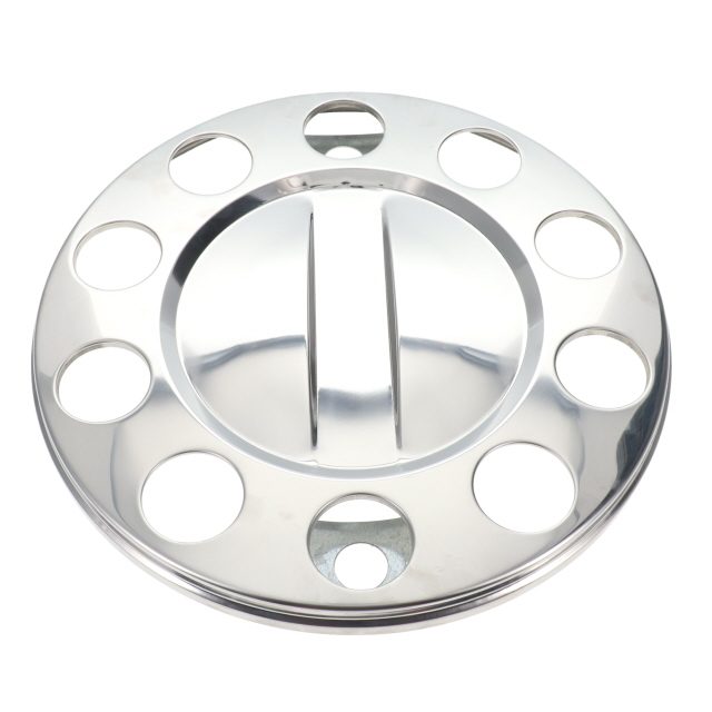 STAINLESS STEEL WHEEL TRIM 22.5IN 25MM HOLES (571MM) SOLID TYPE (PLAIN) photo 4
