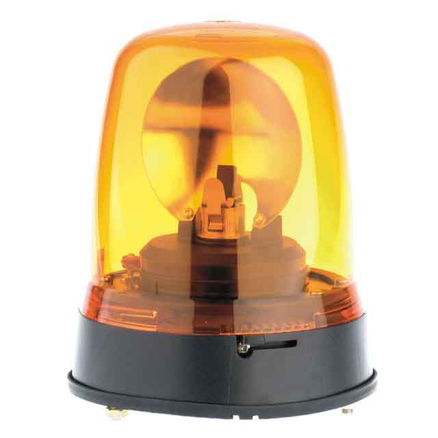 Amber Rotating Light Beacon 179mm