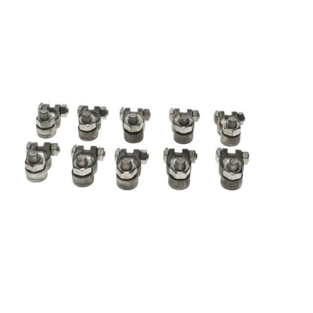 BATTERY TERMINAL BRASS POSITIVE PKT 10