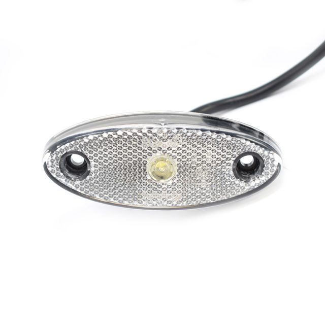 CLEAR LED MARKER LAMP 12-24V photo 2