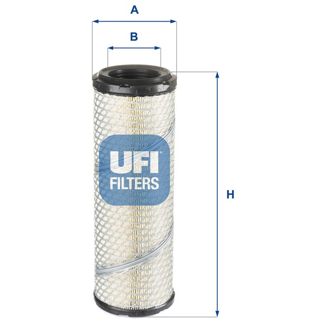 UFI AIR FILTER 27 550 00 photo 2