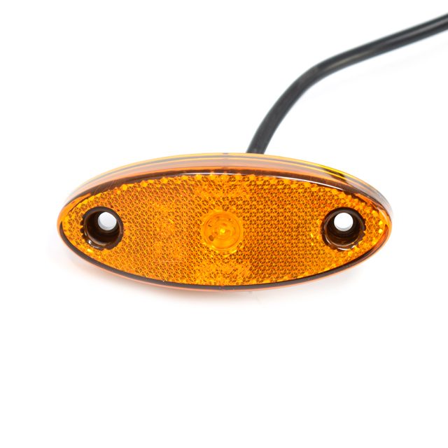 AMBER LED MARKER LAMP 12-24V photo 2