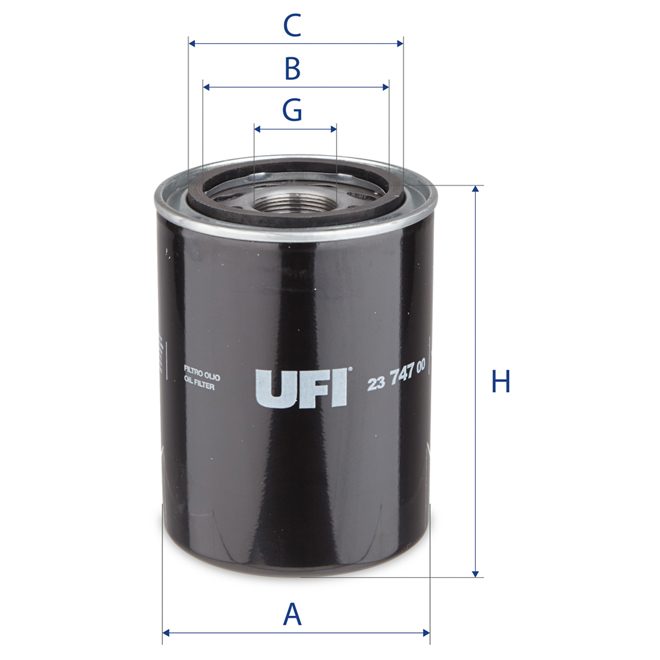 UFI OIL SPIN ON FILTER photo 2