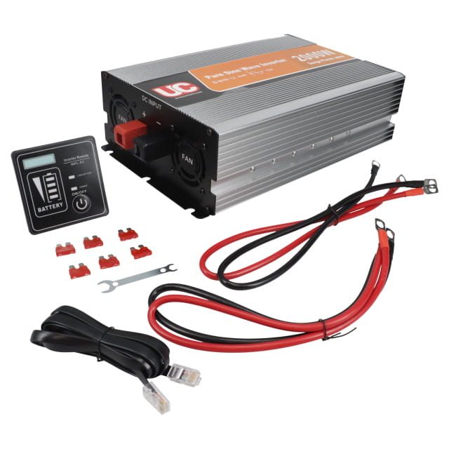 Inverter - 12v, 2000w - Pure Sine Wave