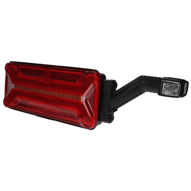 Aspoeck Ecoled II RH Rear Lamp 7 pin Ass2 + 4 X 2 Pin Ass2 With LED Stalk & Side Marker Control Gear