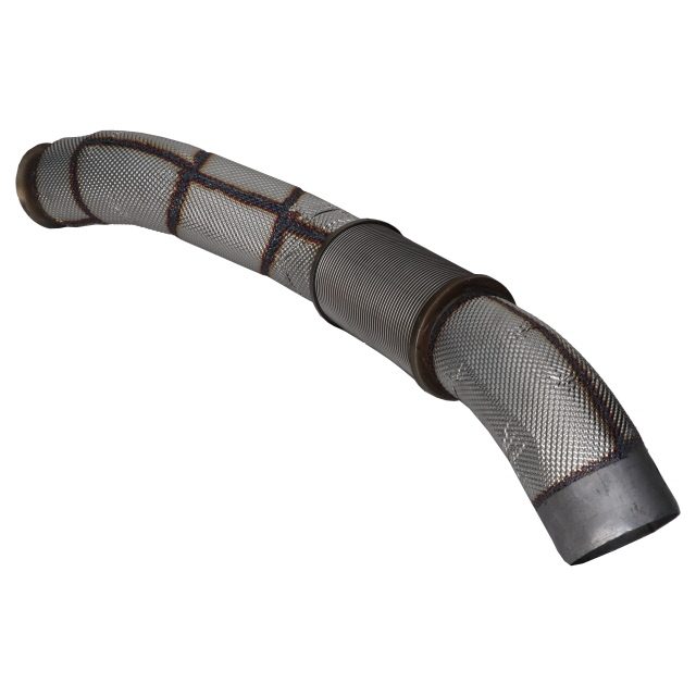 FRONT PIPE WITH FLEX TO SUIT MERCEDES EURO 6