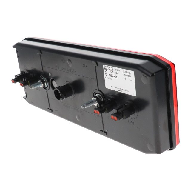 Aspoeck Ecoled III RH Rear Lamp 7 Pin Amp + 4 X 2 Pin S/Seal - Inc Side Marker Control Gear photo 2