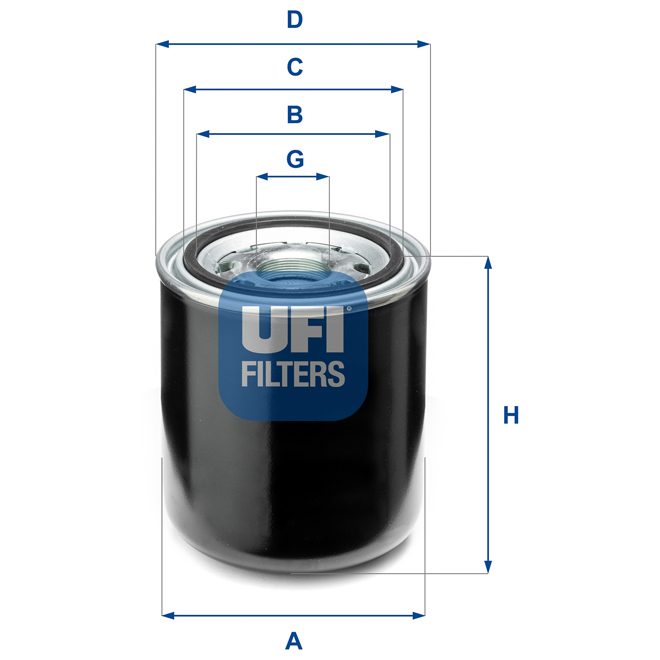UFI Air Dryer Filter 27 A66 00 photo 2