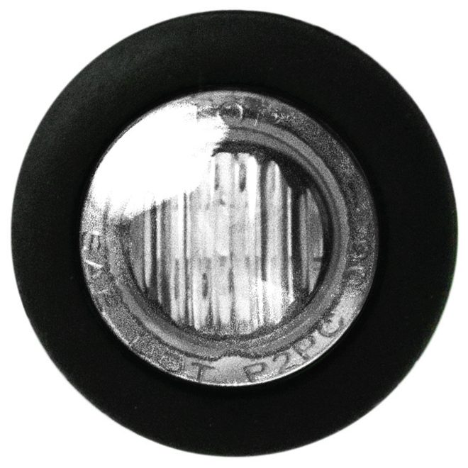 White Front Outline Marker - 12v