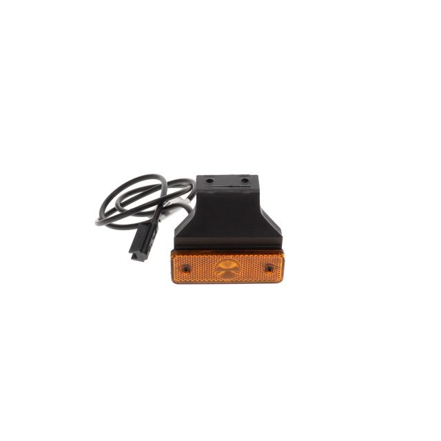 Aspoeck Flatpoint I LED Amber Side Marker Lamp With 45° Mount Bracket