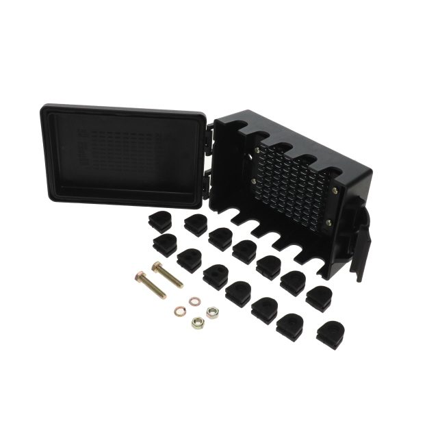 10 Way Junction Box with Spade Terminal Block photo 2