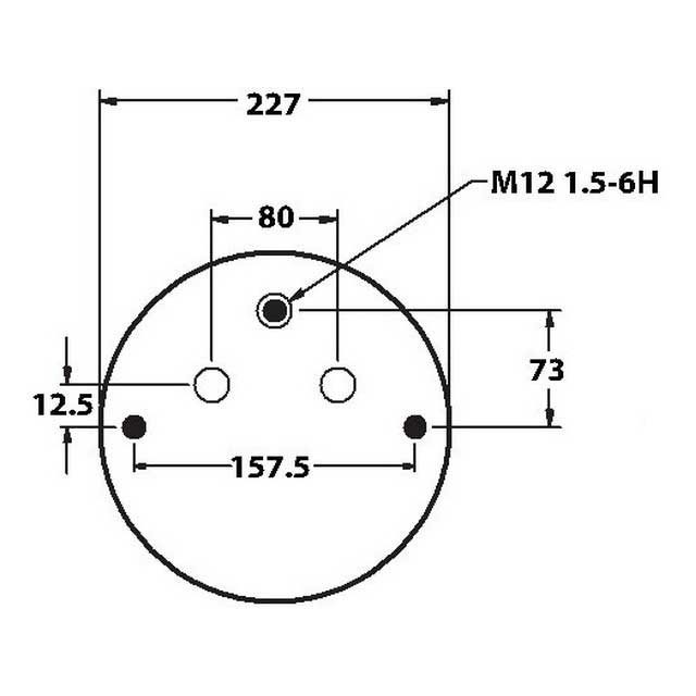 AIR SPRING (ASK231) STEEL PISTON SCANIA photo 2
