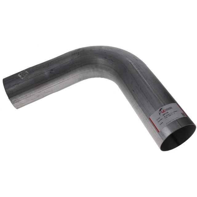 90 Degree Alu Exhaust Pipe 390MM 4 1/2 Inch