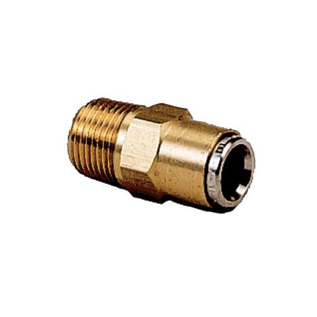 1/4" NPTF ST/ADAPTOR 6MM TUBE
