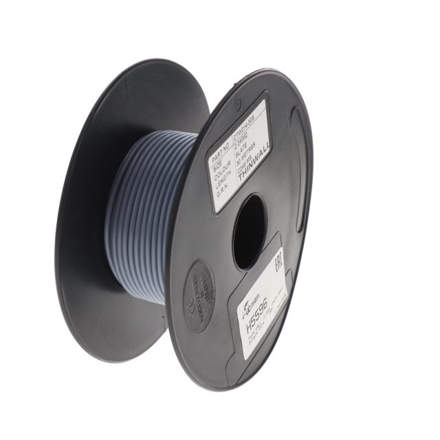 THIN WALL 0.35mm (12/0.20mm) GREY Single Core 100M