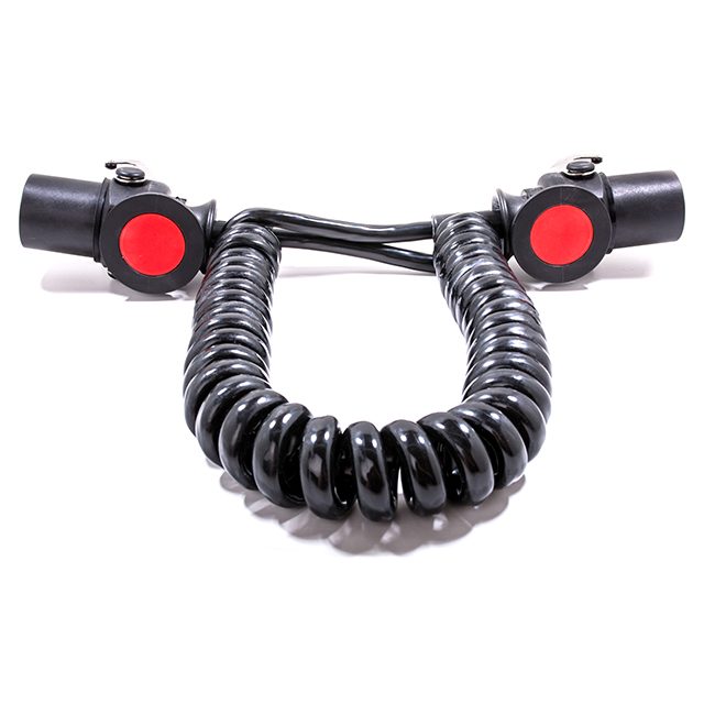 7 Core PU Black EBS Coil 3.5m Ext - 2 EBS (B) Plugs photo 2