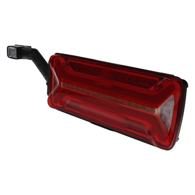 Aspoeck Ecoled II LH Rear Lamp 7 pin Ass2 + 4 X 2 Pin Ass2 With LED Stalk & Side Marker Control Gear