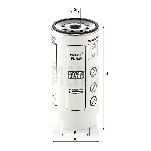 Fuel Filter to suit DAF photo 2