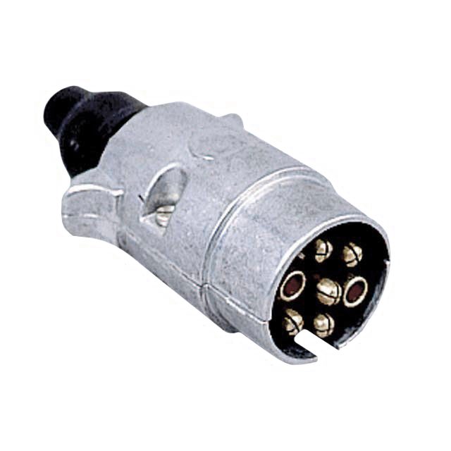 7-PIN 12V ALUMINIUM PLUG S-TYPE