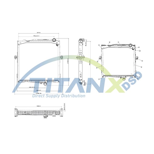 TITANX RADIATOR RENAULT