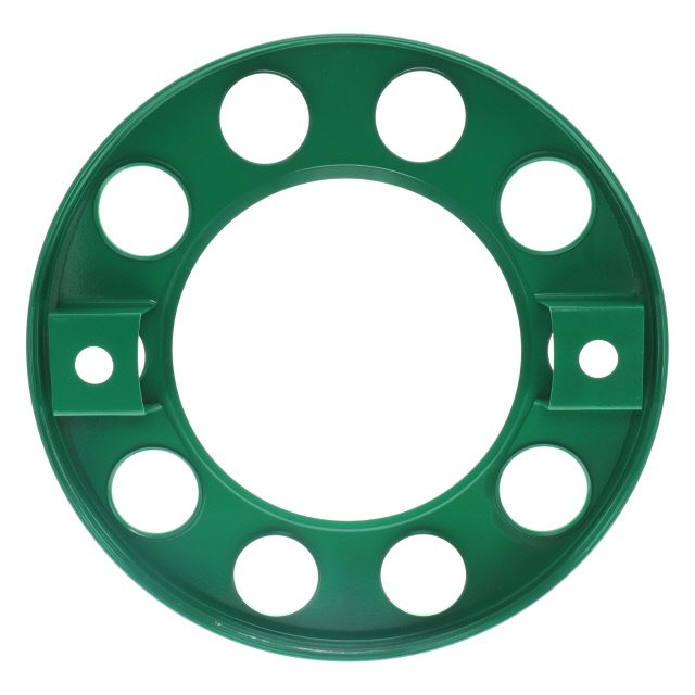 GREEN COATED STEEL WHEEL TRIM 22.5IN (571MM) HOLLOW TYPE photo 2