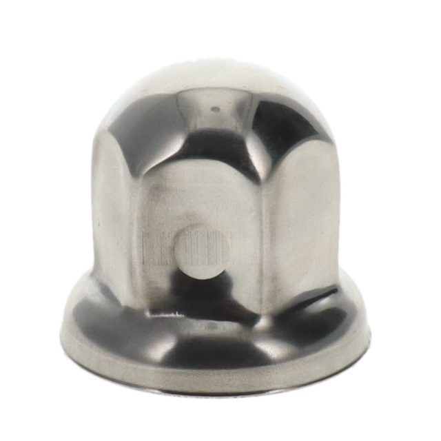 33MM WHEEL NUT COVER STAINLESS - H 44mm photo 3