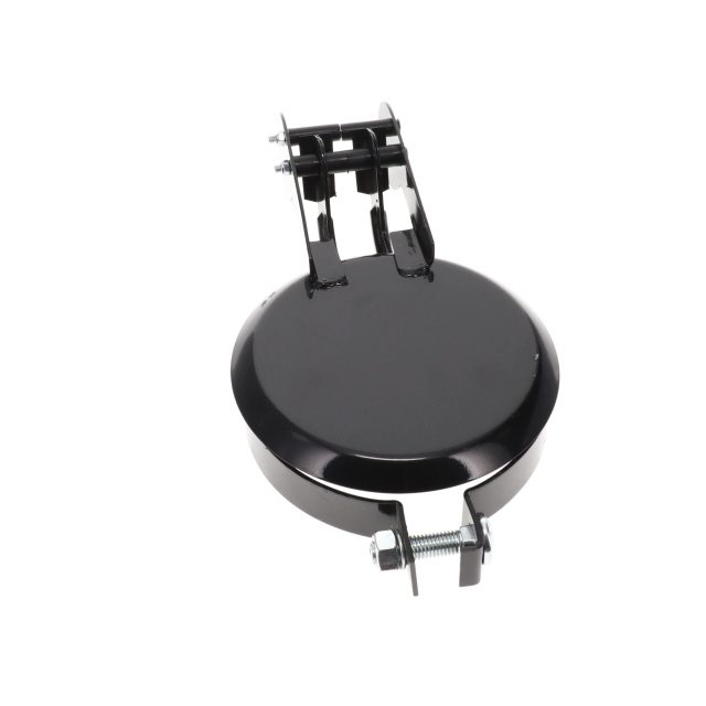 RAIN CAP 6" BLACK FINISH BLACK FINISH POWDER COATED photo 2