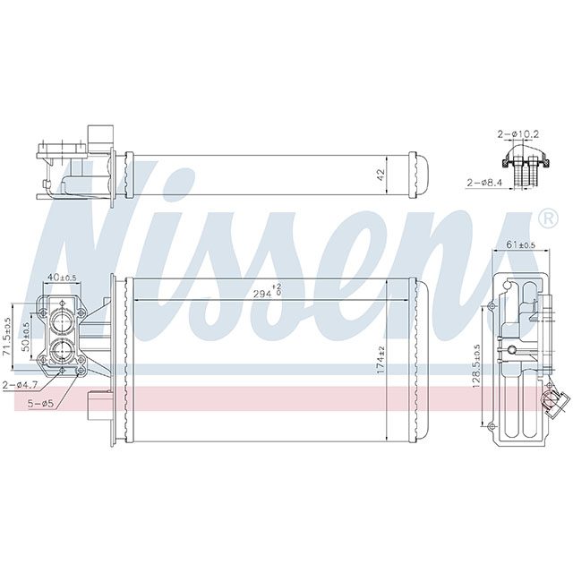 NISSENS HEATER TO SUIT IVECO