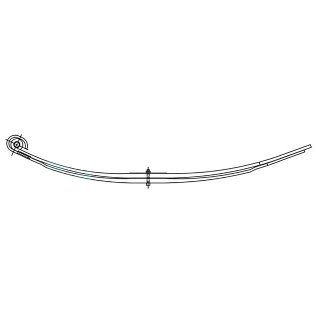 Twin Leaf Road Spring - To Suit Renault