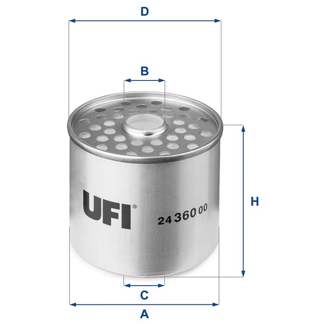 UFI FUEL FILTER 24 360 00 photo 2